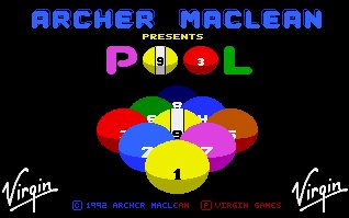 Pantallazo de Archer MacLean's Pool para Amiga