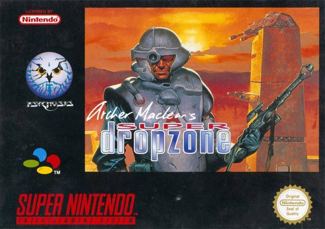 Caratula de Archer Maclean's Dropzone (Europa) para Super Nintendo
