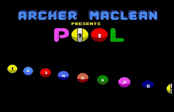 Pantallazo de Archer Maclean's Pool para Atari ST