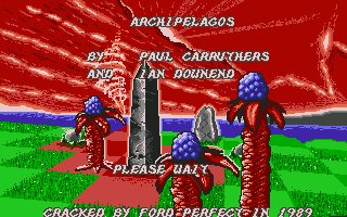 Pantallazo de Archipelagos para Atari ST