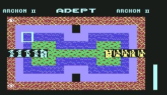 Pantallazo de Archon II para Commodore 64