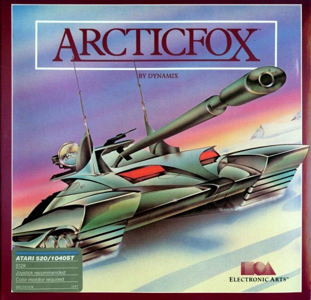 Caratula de Arcticfox para Atari ST
