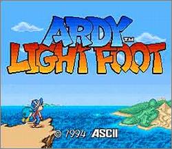 Pantallazo de Ardy Light Foot para Super Nintendo