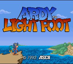 Pantallazo de Ardy Lightfoot (Japonés) para Super Nintendo