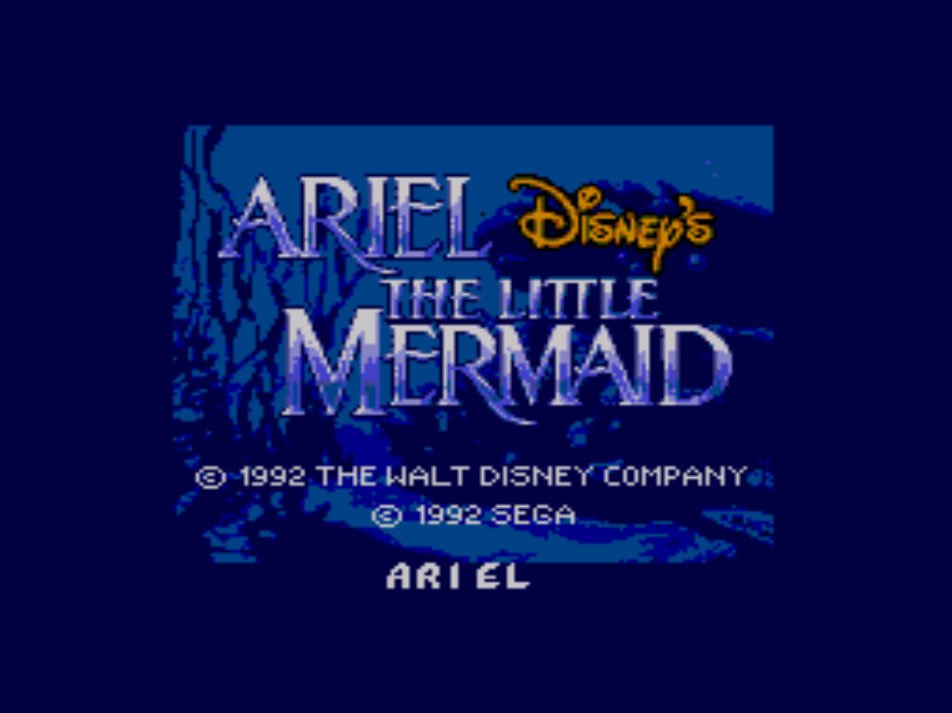 Pantallazo de Ariel the Little Mermaid para Sega Master System