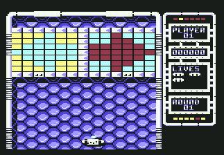 Pantallazo de Arkanoid 2: Revenge of Doh para Commodore 64