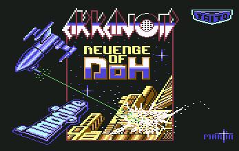 Pantallazo de Arkanoid 2: Revenge of Doh para Commodore 64