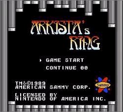 Pantallazo de Arkista's Ring para Nintendo (NES)
