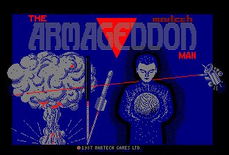 Pantallazo de Armageddon Man, The para Amstrad CPC