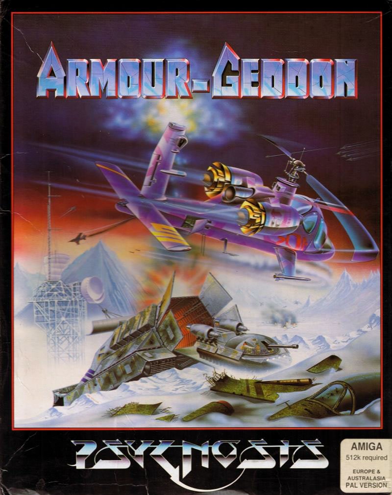 Caratula de Armour-Geddon para Amiga
