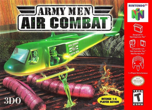 Caratula de Army Men: Air Combat para Nintendo 64