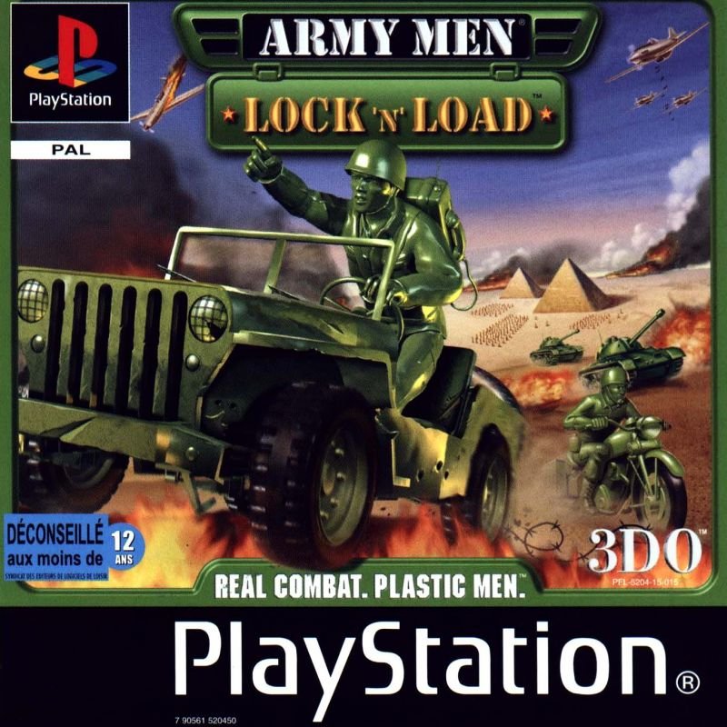 Caratula de Army Men: Lock 'N' Load para PlayStation