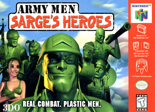 Caratula de Army Men: Sarge's Heroes para Nintendo 64