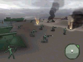 Pantallazo de Army Men: World War para PlayStation