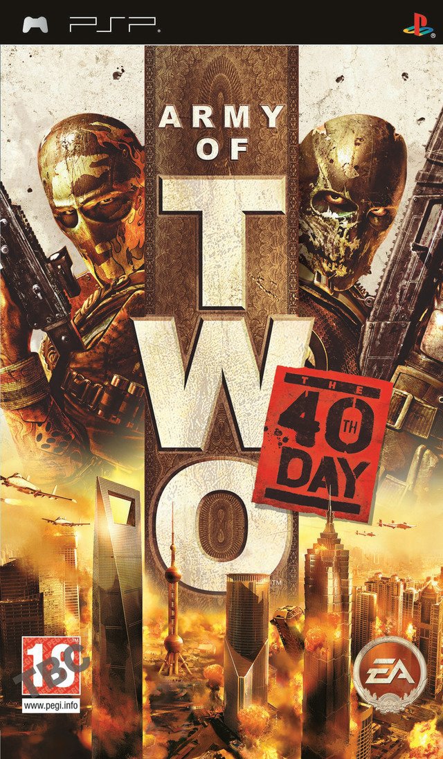 Caratula de Army of Two: The 40th Day para PSP