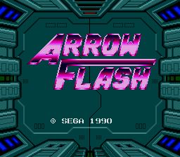 Pantallazo de Arrow Flash para Sega Megadrive