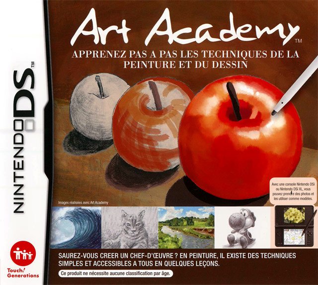Caratula de Art Academy para Nintendo DS