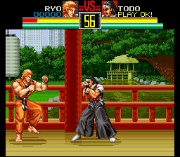 Pantallazo de Art of Fighting (Europa) para Super Nintendo