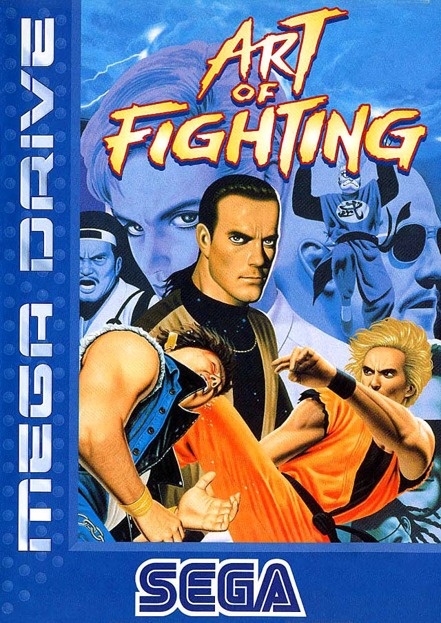 Caratula de Art of Fighting para Sega Megadrive