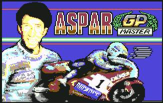 Pantallazo de Aspar GP Master para Commodore 64