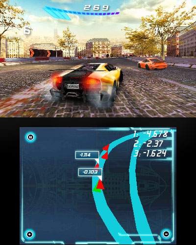 Pantallazo de Asphalt 3D para Nintendo 3DS