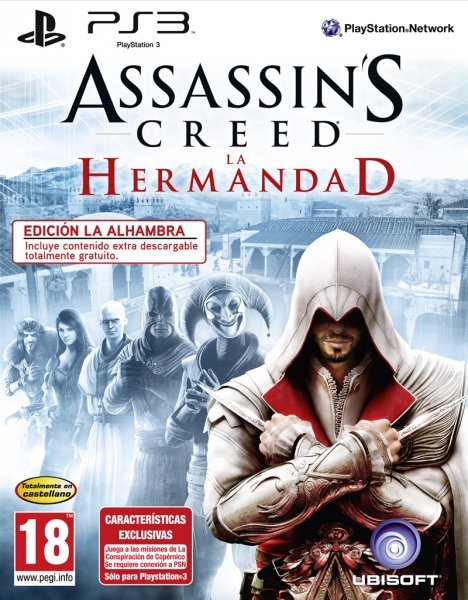 Caratula de Assassins Creed: La Hermandad Edición La Alhambra para PlayStation 3