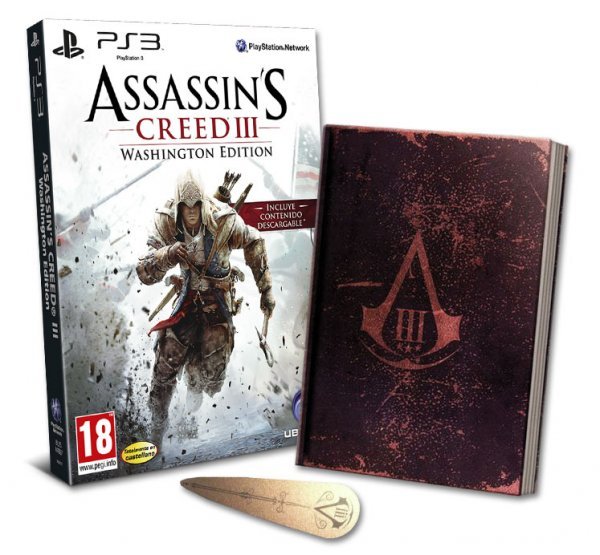 Caratula de Assassins Creed 3: Washington Edition para PlayStation 3