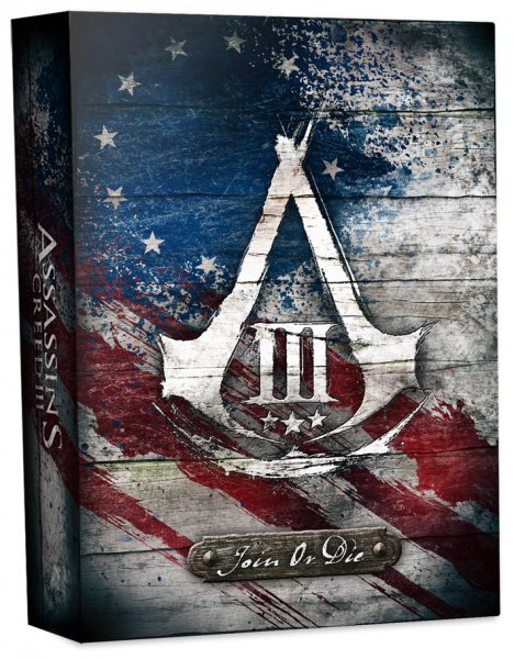 Caratula de Assassins Creed 3 Join Or Die Edición Coleccionista para PlayStation 3