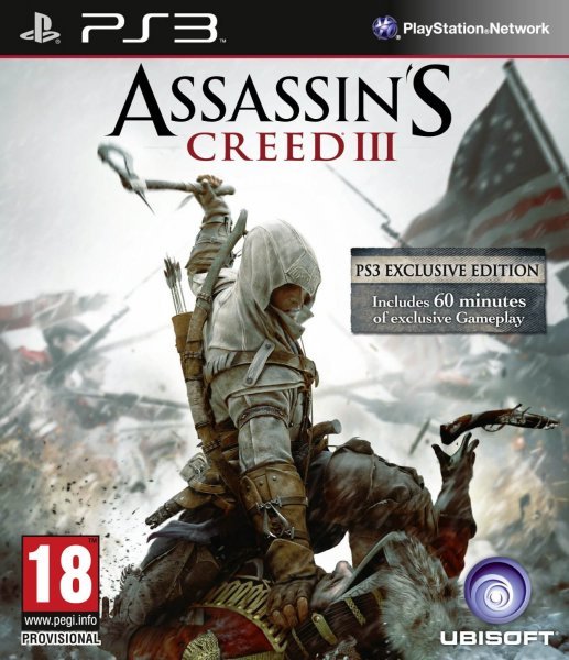 Caratula de Assassins Creed 3 para PlayStation 3