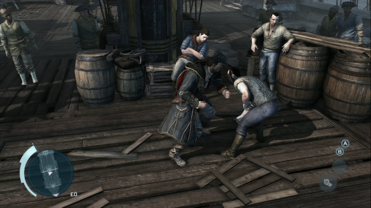 Pantallazo de Assassins Creed 3 para Wii U