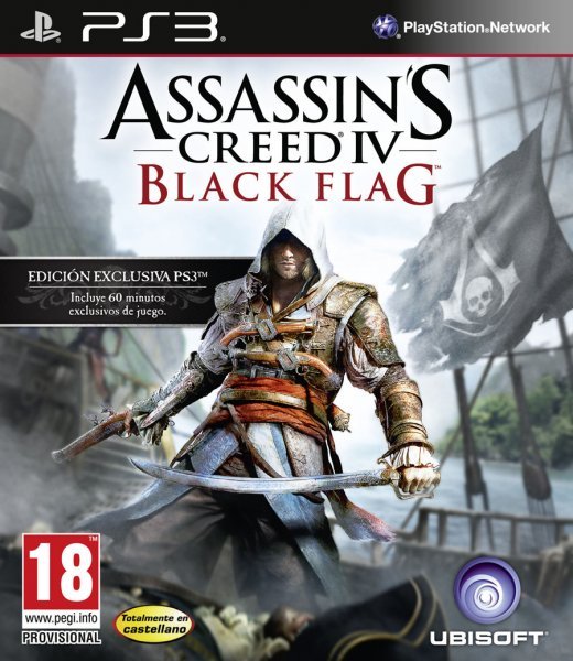 Caratula de Assassins Creed IV: Black Flag para PlayStation 3