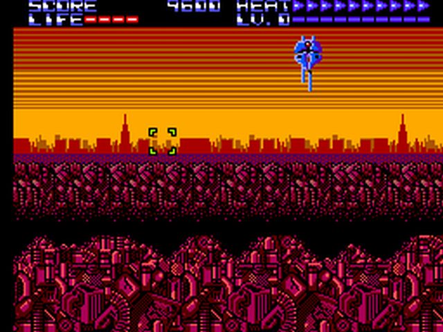 Pantallazo de Assault City para Sega Master System