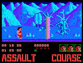 Pantallazo de Assault Course para Amstrad CPC