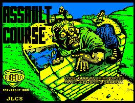 Pantallazo de Assault Course para Amstrad CPC