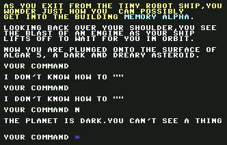 Pantallazo de Assault on Memory Alpha para Commodore 64