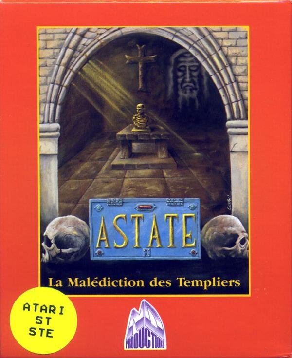 Caratula de Astate: Le Malediction des Templiers para Atari ST
