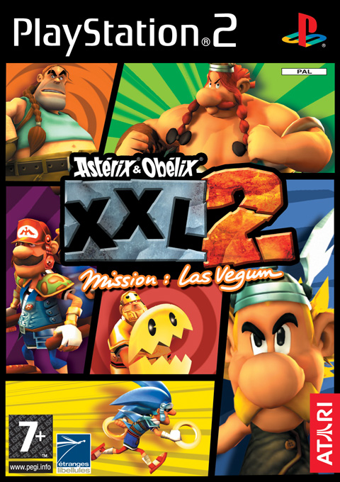Caratula de Asterix & Obelix XXL 2: Mission Las Vegum para PlayStation 2