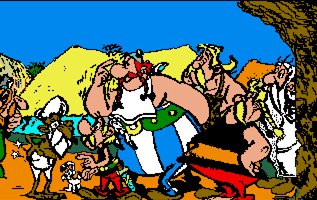 Pantallazo de Asterix And The Magic Carpet para Amiga