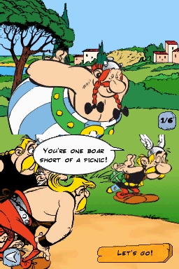 Pantallazo de Asterix Brain Trainer para Nintendo DS