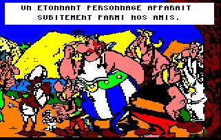 Pantallazo de Asterix Chez Rahazade para Amstrad CPC