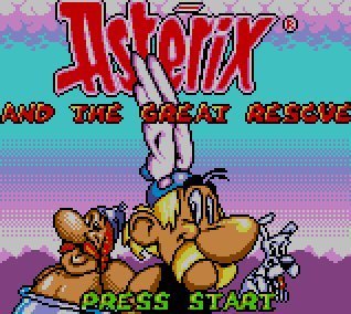 Pantallazo de Asterix and The Great Rescue para Gamegear