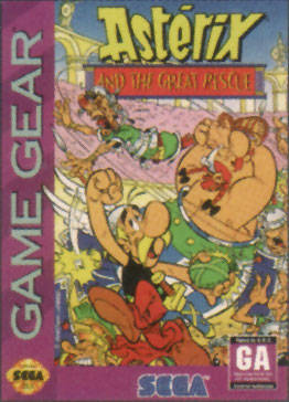 Caratula de Asterix and The Great Rescue para Gamegear