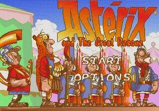 Pantallazo de Asterix and The Great Rescue para Sega Megadrive