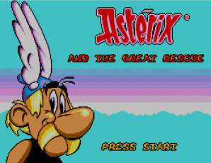 Pantallazo de Asterix and the Great Rescue para Sega Master System