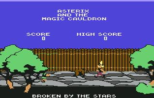 Pantallazo de Asterix and the Magic Cauldron para Commodore 64