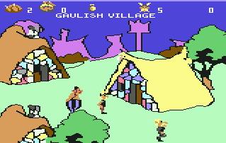 Pantallazo de Asterix and the Magic Cauldron para Commodore 64