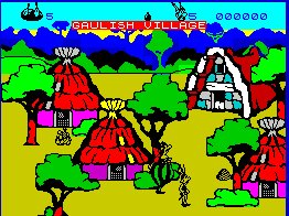 Pantallazo de Asterix and the Magic Cauldron para Spectrum