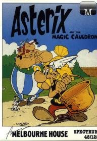 Caratula de Asterix and the Magic Cauldron para Spectrum