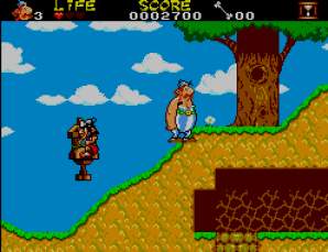 Pantallazo de Asterix and the Secret Mission para Sega Master System