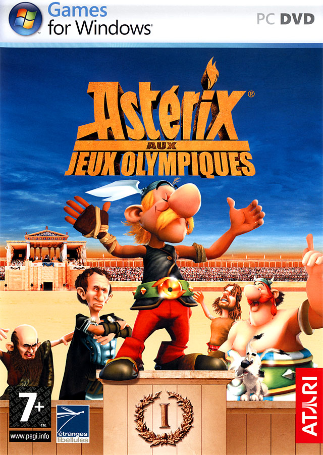 Caratula de Asterix at the Olympic Games para PC